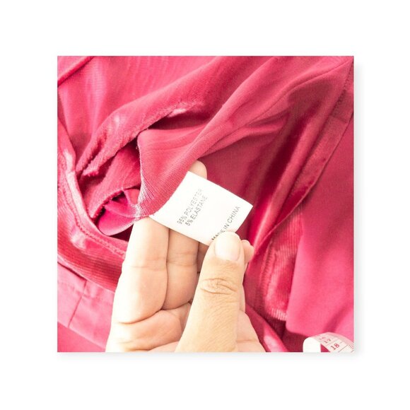 Lindy Bop Burgundy Midi Dress SZ M Pin Up 50s Fashion Retro Rockabilly Tea Dress - Picture 5 of 9